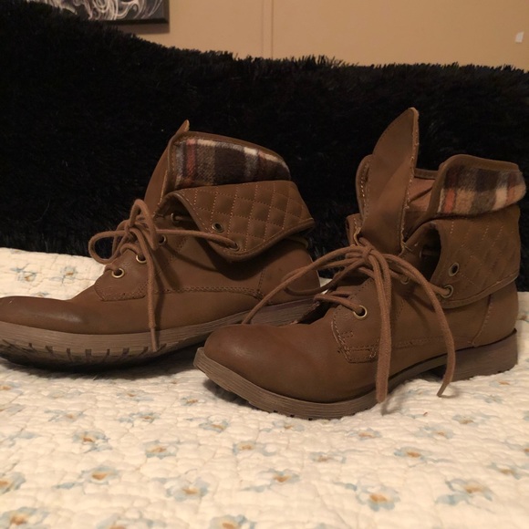 rock candy combat boots